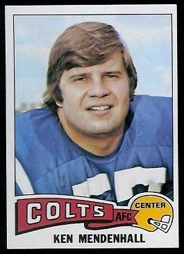 Ken Mendenhall wwwfootballcardgallerycom1975Topps274KenMen