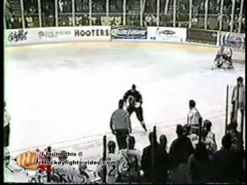 Ken Richardson (ice hockey) Jan 24 2003 Jeremy Cornish vs Ken Richardson Laredo Bucks vs Corpus