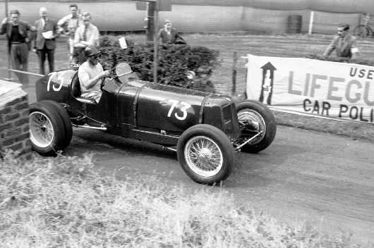 Ken Wharton ERA R10B Ken Wharton Bo Ness Hillclimb 1952