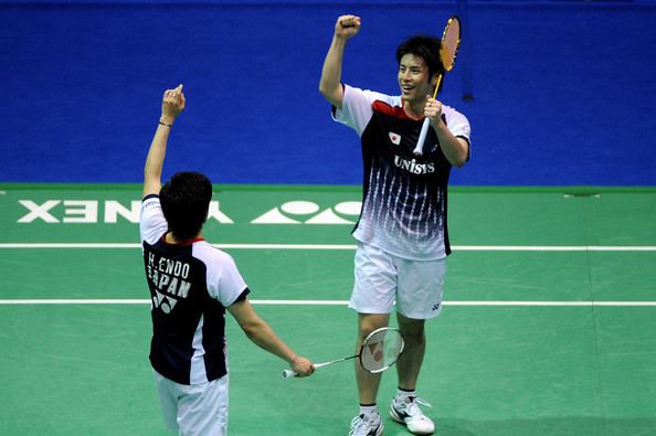 Kenichi Hayakawa Hiroyuki Endo and Kenichi Hayakawa Photos 2012 Badminton