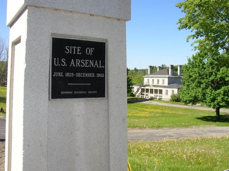 Kennebec Arsenal Augusta Historic Register Maine An Encyclopedia