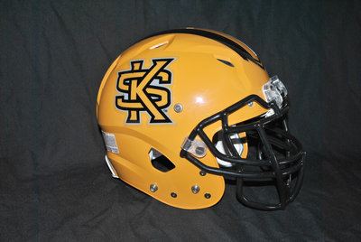 Kennesaw State Owls football KSU News Owls go gold for inaugural helmet