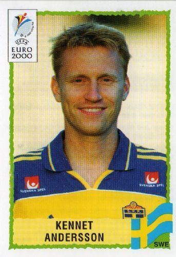 Kennet Andersson SWEDEN Kennet Andersson 136 EURO 2000 Panini Football