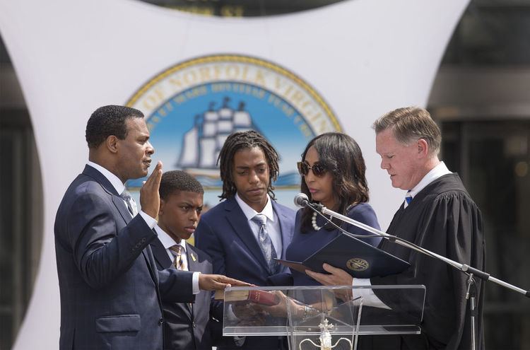 Kenneth Cooper Alexander Kenny Alexander sworn in as Norfolks 99th mayor Local Government