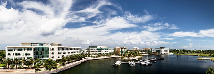 Panoramic view in Cayman Islands
