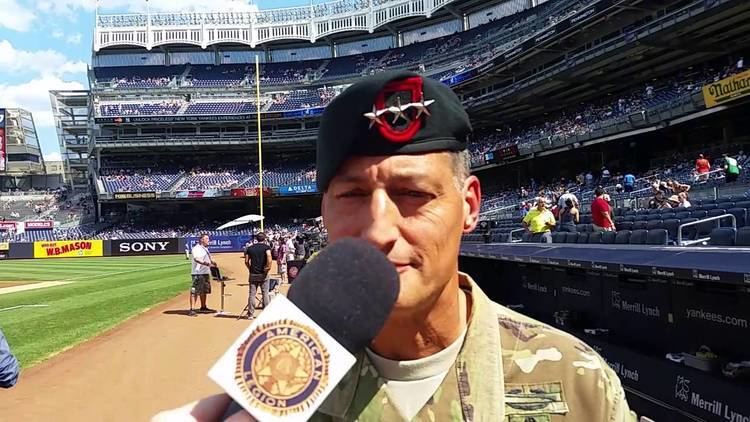 Kenneth E. Tovo Lt Gen Kenneth Tovo at Yankee Stadium YouTube