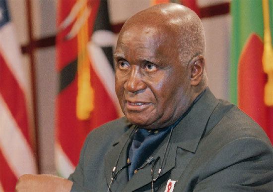 Kenneth Kaunda Former Commonwealth Secretary General reveals Kaunda39s