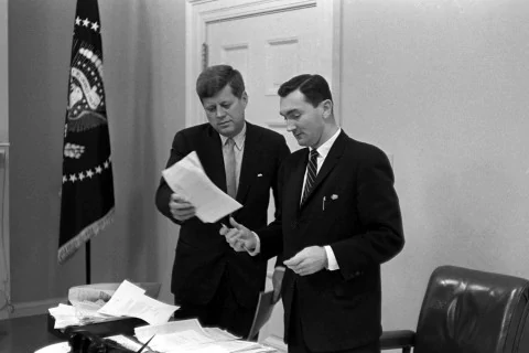 Kenneth O'Donnell The young tough guys behind the election of John F Kennedy The
