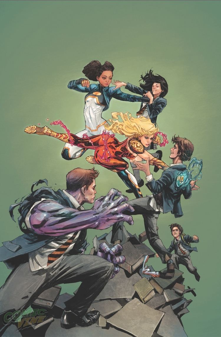 Kenneth Rocafort Exclusive Cover Reveal TEEN TITANS 5 by Kenneth Rocafort