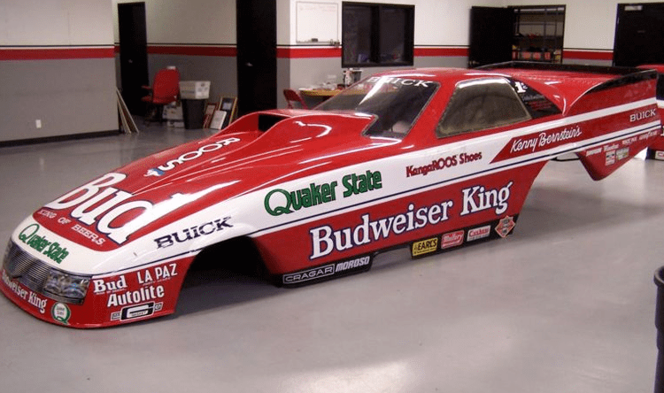 Kenny Bernstein Kenny Bernsteins superaerodynamic Buick LeSabre Funny Car