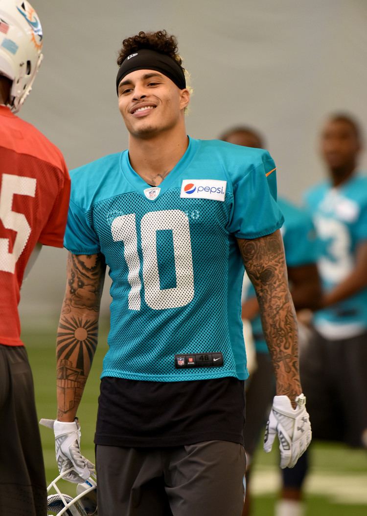 Kenny Stills Dolphins WR Kenny Stills marks his return to practice with