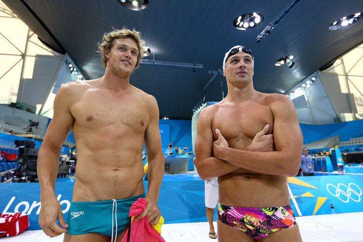 Kenrick Monk Kenrick Monk of Australia and Ryan Lochte of the United