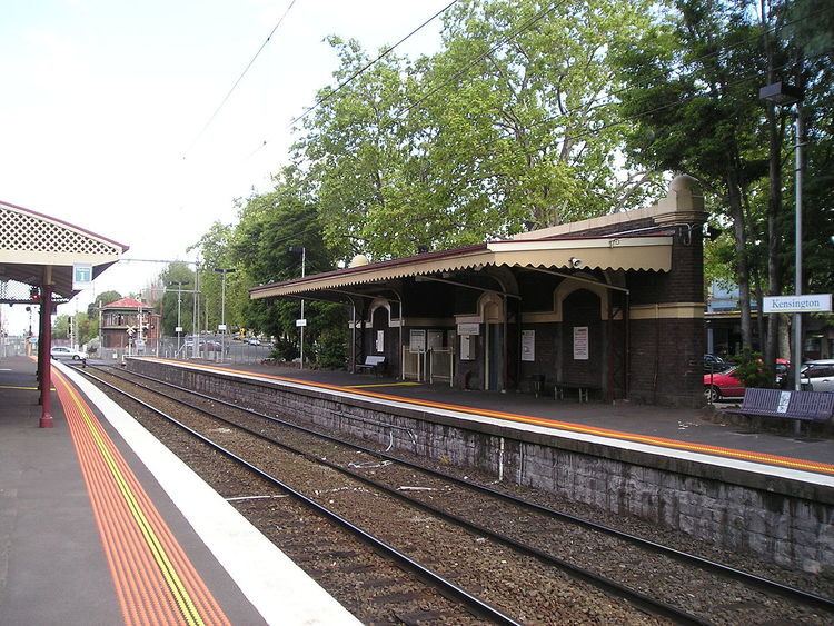 Kensington railway station, Melbourne