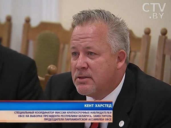Kent Harstedt Election 2015 Kent Hrstedt thanks Belarus for inviting