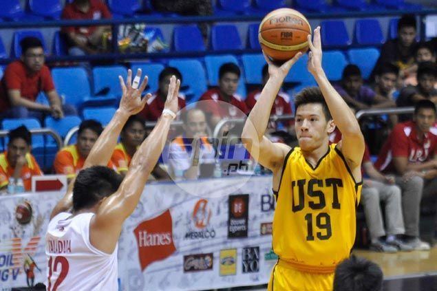 Kent Lao UST Tigers even record with victory over lowly Lyceum Pirates SPINPH