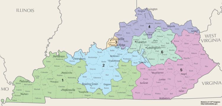 Kentucky's congressional districts - Alchetron, the free social ...