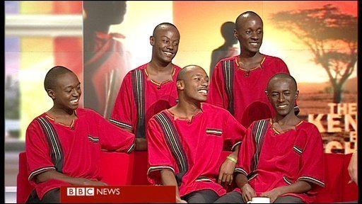 Kenyan Boys Choir BBC NEWS Programmes Breakfast The Kenyan Boys Choir