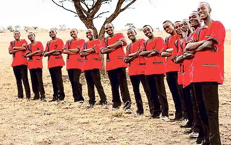 Kenyan Boys Choir The Kenyan Boys Choir Obama39s dream team Telegraph
