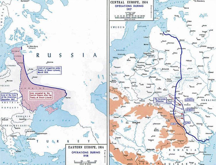 Kerensky Offensive Russian Front AustriaHungary