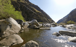 Kern River Canyon Lower Kern River California 360degree VR Panoramas