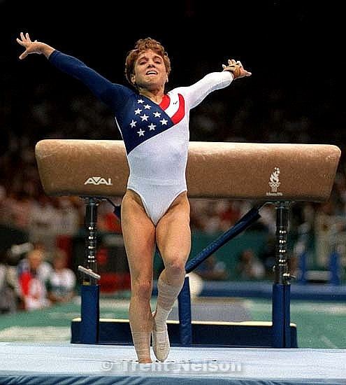Kerri Strug In 1996 Kerri Strug won gold for the US gymnastics team despite