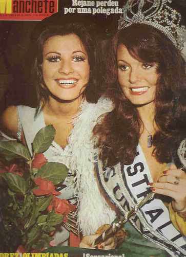 Kerry Anne Wells Miss Universe 1972 Kerry Anne Wells from Australia moments after