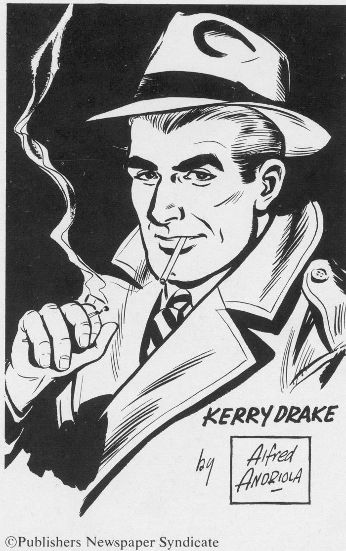 Kerry Drake comic strips