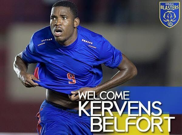 Kervens Belfort Haitian International Kervens Belfort heads to Kerala Blasters for