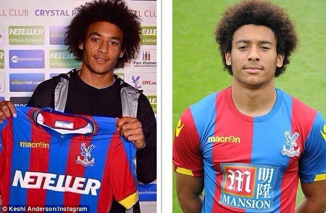 Keshi Anderson Crystal Palace youngster Keshi Anderson signs new deal with club as