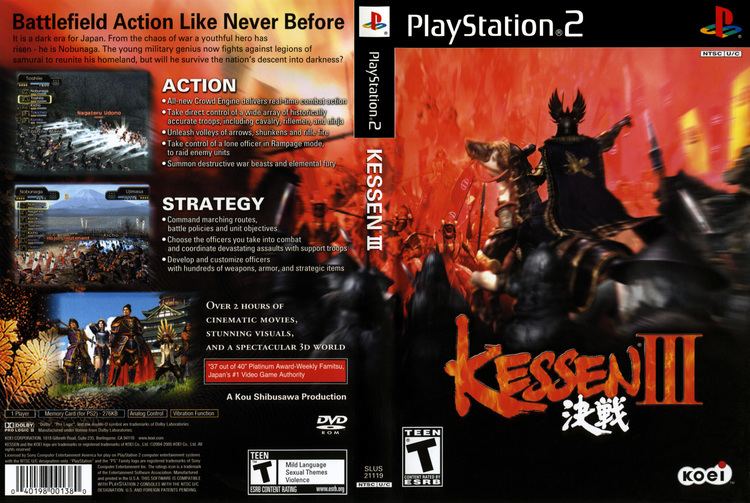 Kessen III Kessen III Cover Download Sony Playstation 2 Covers The Iso Zone