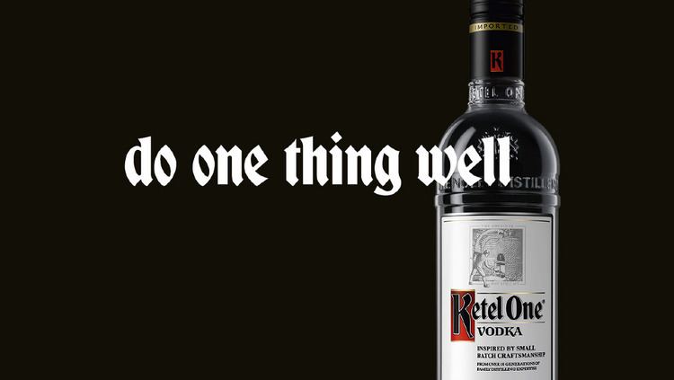 Ketel One KETEL ONE VODKA DO ONE THING WELL BEN BARTELS Creative