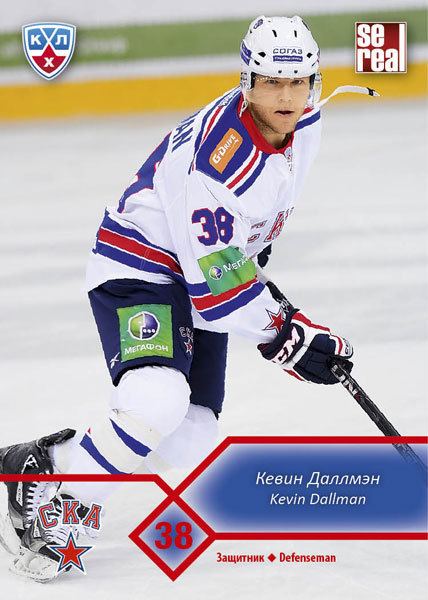 Kevin Dallman KHL Hockey cards 201213 Sereal Kevin Dallman SKA005