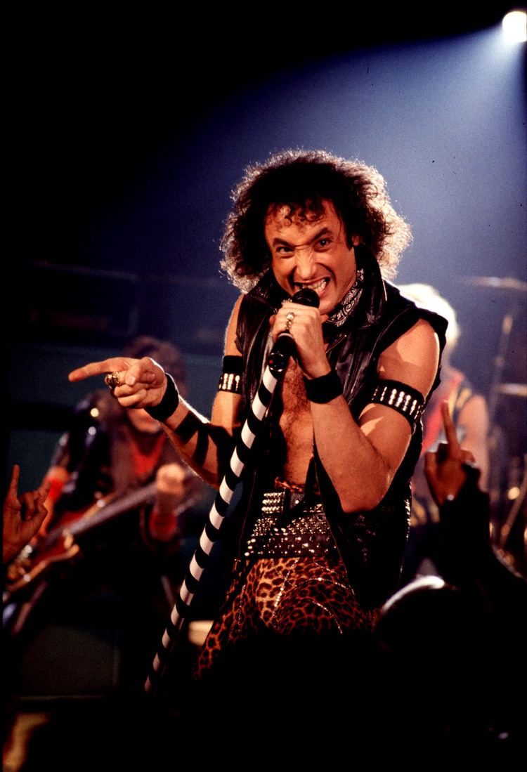 Kevin DuBrow Kevin DuBrow of Quiet Riot 1983 Attention Groupies
