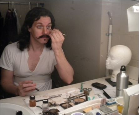 Kevin Earley PHOTO EXCLUSIVE Backstage at the Marriott Theatre39s