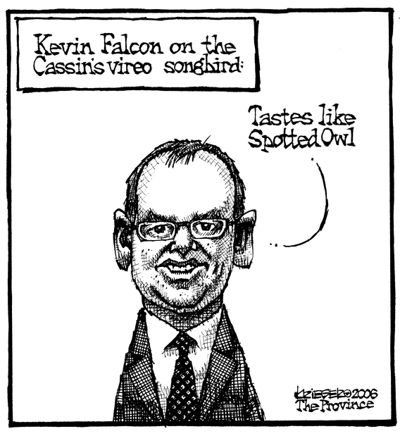 Kevin Falcon The SFU Library Editorial Cartoons Collection Search