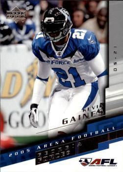 Kevin Gaines (American football) Kevin Gaines Gallery The Trading Card Database