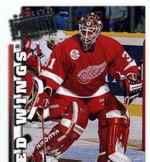 Kevin Hodson 199798 Kevin Hodson Detroit Red Wings Game Worn Jersey