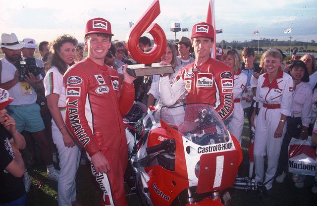 Kevin Magee (motorcycle racer) Kevin Magee takes a break from the air and gets back on