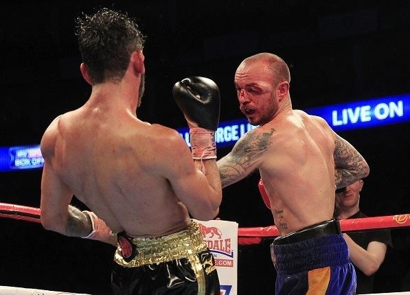 Boxer Kevin Mitchell, Taken at a weigh-in in 2005 in Presto…