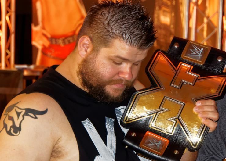 Kevin Owen NXT Champion Kevin Owens Knocks Out John Cena In WWE RAW