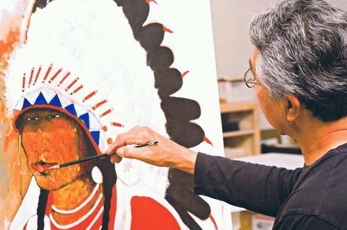 Kevin Red Star Kevin Red Star The work of Native American painter and