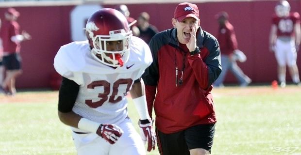 Kevin Richardson (American football) Who is Arkansas redshirt freshman safety Kevin Richardson