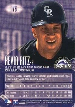 Kevin Ritz 1996 EMotion XL Baseball Gallery The Trading Card Database