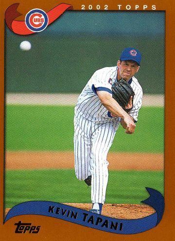 Kevin Tapani CHICAGO CUBS Kevin Tapani 31 TOPPS 2002 Baseball MLB Series 2