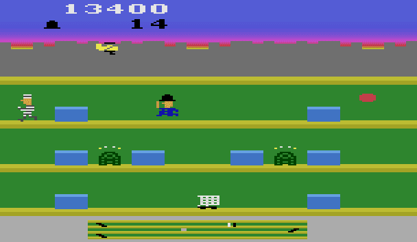 Atari 2600 VCS Keystone Kapers : scans, dump, download