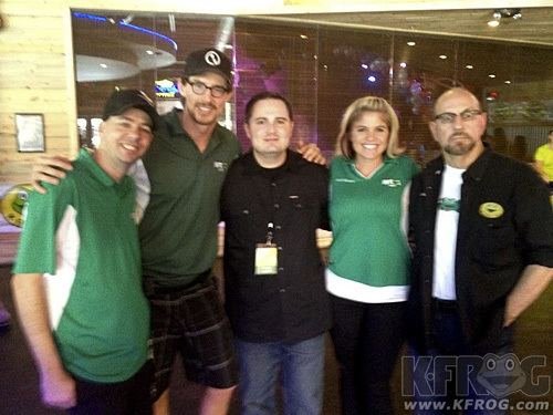 KFRG The KFROG Crew at I Love This Bar amp Grill KFROG 951 FM and 929