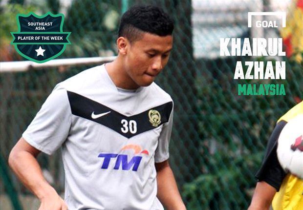 Khairul Azhan Khalid Southeast Asia Player of the Week Khairul Azhan Goalcom