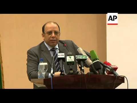 Khaled Kaim Deputy foreign minister Khaled Kaim speaks to journalists YouTube