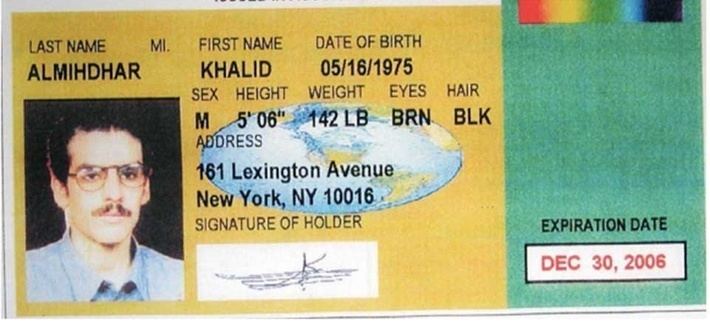 Khalid al-Mihdhar No NSA Poster Child The Real Story of 911 Hijacker