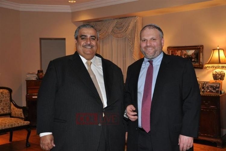 Khalid bin Ahmed Al Khalifa Bahrain FM Shaikh Khalid bin Ahmed Al Khalifa with Rabbi
